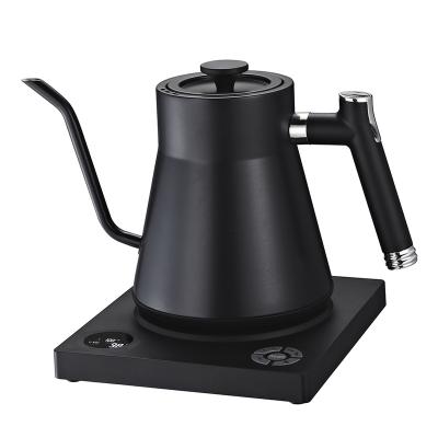 China 360 Degree Stainless Steel Electric Kettle Smart Home Appliances Temperature Control Arrangement Coffee Gooseneck Electric Kettle Low Rotation for sale