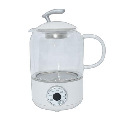 China 360 Degree Low Rotation Electric Kettle Small Glass Hotel Kettle Glass Electric Teamaker Food Grade for sale