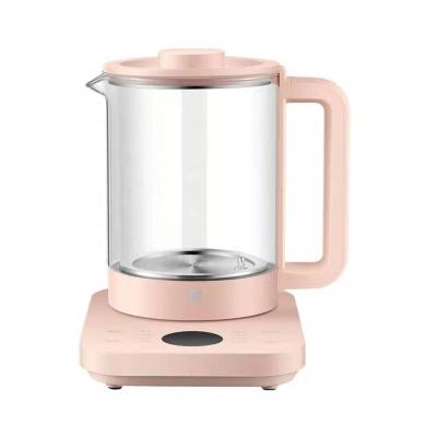 China Home Appliances 360 Degree Rotation Low Kitchen Electric Chinese Electric Tea Kettle Glass Kettle for sale