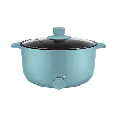 China Hot Selling 3L Kitchen Appliances Multifunctional Multifunctional Soups Cooking Moka Hot Electric Pot Shabu Pot Electric Heating Pot for sale