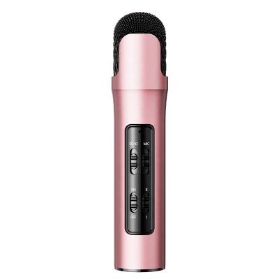 China Fashion Design P1 Volume MIC/Echo/Recording Pretty Portable Live Steaming Mini Wired Karaoke USB Studio Recording Condenser Aluminum Microphone Adjustable for sale