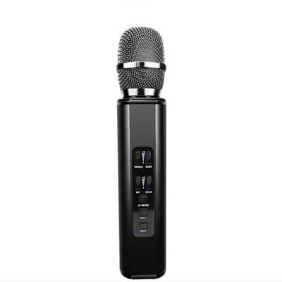 China Hot-selling K6 BT 5.0 Aluminum Blue Tooth Karaoke Speaker USB Studio Recording Condenser Wireless 2022 Blue-tooth Microphone for sale