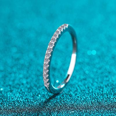 China Good Vintage PUSHI Jewelry Fashion 925 Sterling Silver Ring Women Diamond Moissanite Ring Women for sale