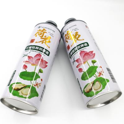 China Professional Manufacture Cheap Aluminum 1L Beer Can Brew Water Barley Malt Wheat Sprouts Yeast Hops Oyster Peptide for Draft Beer for sale