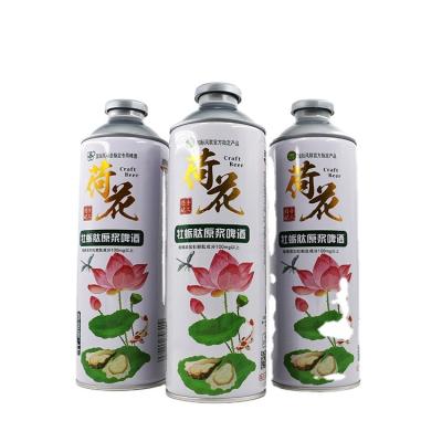 China Brew Water Barley Malt Wheat Sprouts Yeast Hop Oyster Peptide Beer Can Packaging Low Price Guaranteed Quality Stand Cooler Sleeve for sale