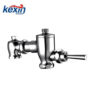 China New Eco-friendly Design Hand Type For Closestool And Squatting Pan Flush Valve for sale