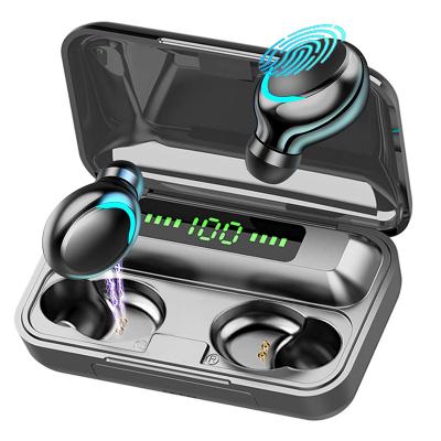 China Waterproof In-ear TWS Radio 5.0 Earbuds Earphone Radio With 2000 Mah Power Headset For Android IOS Phone for sale