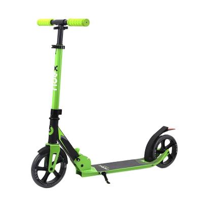 China Adjustable Height 2020 Customized Cheap Adult Foldable Two Wheel Kick Scooter, 2 Wheel Folding Scooter For Adult for sale