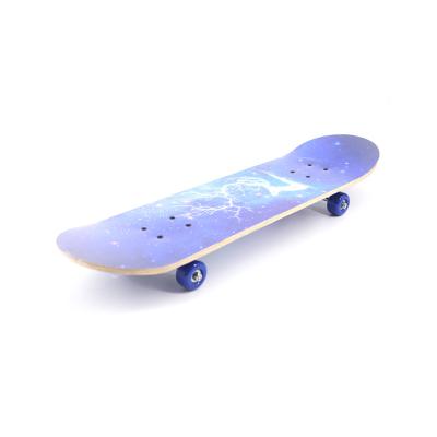 China Youth China Wholesale Maple Wood Mini Skateboard With Heat Transform Custom Canadian Printing for sale