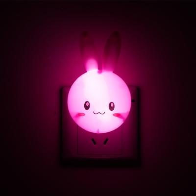 China Unique Creative LED Modern Novel Light Control Cartoon Bedside Smart Night Light for sale