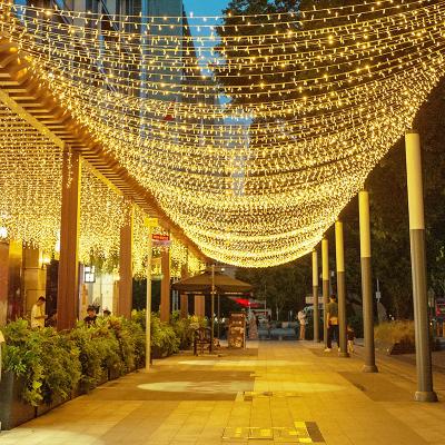 China 10m 20m 30m 50m 100m Modern Led Fairy Lights For Stringing Holiday Wedding Christmas Garland String Lights Decoration for sale