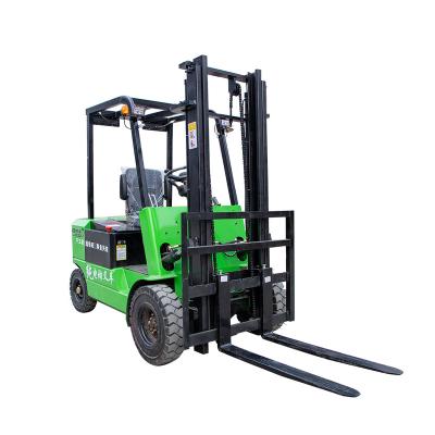 China Garment Shops Lifting Machine 1.5meter Mini Electric Forklift Warehouse Battery Portable for sale