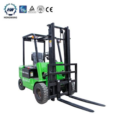 China Garment Shops Hot Selling Small Electric Forklift Truck 1.5 Ton 2 Ton With Li-ion Battery With Attachment for sale