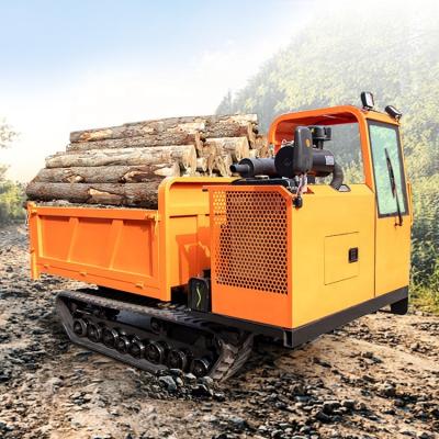 China Low Speed ​​5 Ton Medium Crawler Dump Hydraulic Dump Off Road Crawler Truck Palm Fruit Crawler Transport Dump Truck for sale