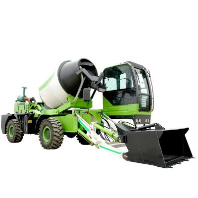 China Output 1.8cbm 2cbm Farms Efficient Concrete Mixer Truck Automatic Porcelain Brand New For Sale for sale