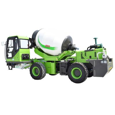 China 3.5cbm Agricultural Price 3 Cubic Meter Concrete Mixer Truck Automatic Loading And Hauling Road Machine for sale