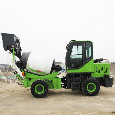 China Farms Truck 1.2m3 Concrete Mixer Price Self Loading High Efficiency Output for sale