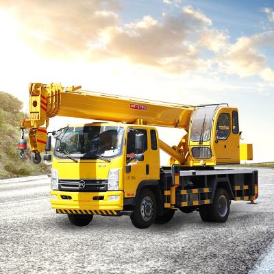 China TRUCK CRANE forklift crane small with hydraulic chassis 8ton 10ton 12ton 16ton price from Dongfeng for sale for sale