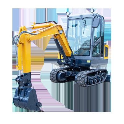 China Famous Tracked Construction Material Stores Small Mini Crawler Excavator 2.5t Earthmoving Digger Engine For Sale for sale