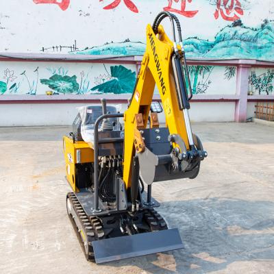 China Factory mini excavator ripper excavator 0.8 ton mini small crawler excavator for sale for sale