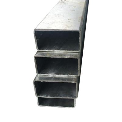 China Inexpensive Fluid Pipe ASTM Rectangular Galvanized Steel Pipe For Mechanical Structure for sale