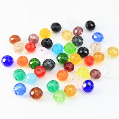 China Bohemia MOYAMIYA 2-10mm Seeds Faceted Glass Crystal Rondelle Bead Low Price DIY Accessories Women's for sale