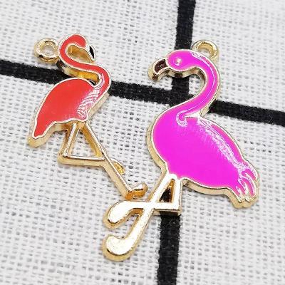 China Bohemia moyamiya flamingo DIY charms accessories 2020 wholesale high craft alloy material jewelry for sale