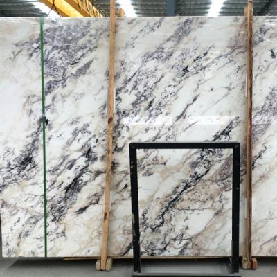 China Modern Natural Violet Marble Stone Big Marble Slabs And Tiles Custom Size for sale