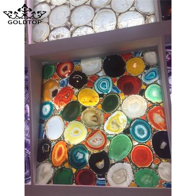 China Modern mix color agate stone, colorful agate stone, agate stone. for sale