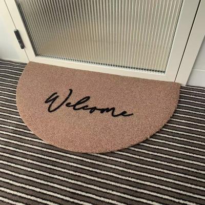 China DONGWO 2022 New Design Coir Door Mats Washable With Thick Durable Backing Funny Mats For Indoor Outdoor Entrance for sale