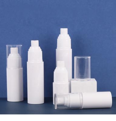 China Recyclable Empty PET Cylinder Bottles 30ml 40ml 50ml 60ml 80ml Lotion Lotion / Spray Bottle Cosmetic Packaging for sale