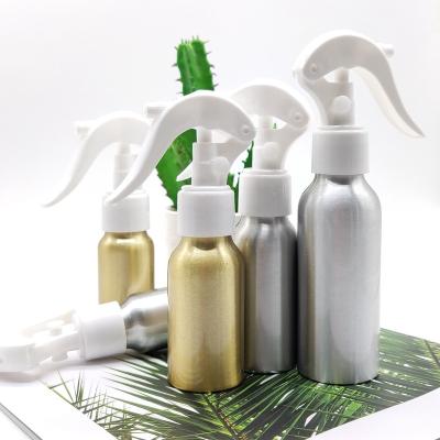 China 10ml 30ml 50ml 60ml 80ml 100ml 150ml Spray Metal Bottles Cosmetic Aluminum Lotion Bottle Refillable Cosmetic Perfume Bottle for sale