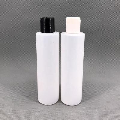 China Food Grade Bottle 200ml HDPE Bottle Soft Touch PE Cylinder Cosmetic Tight Bottle With Squeeze Cap Disc Cap /Flip Cap for sale