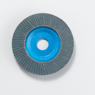 China INOX Plastic Back Flap Disc T27 Zirconia Abrasive Disc Grinding for sale