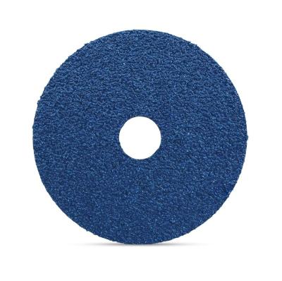 China Zirconium Oxide Price 5 Inch Abrasive Good Zirconia Coated Disc 125 Mm Fiber Disc for sale