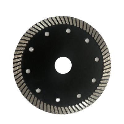 China 110mm turbo concrete diamond saw blade for granite cutting for sale