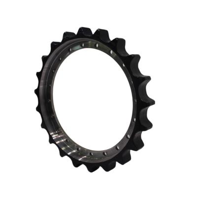 China Diâmetro exterior preto de Track Sprocket 740mm da máquina escavadora de KOMATSU PC400 à venda