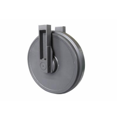 China Front Undercarriage Idler For Excavator With Wear Resistant Material zu verkaufen