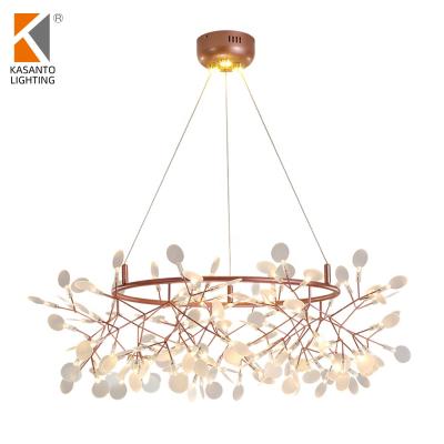 China Modern Designed Bertjan Pot Heracleum Suspension Tree Branch II Led Chandelier Led Hanging Lamp Firefly Chandelier Light for sale