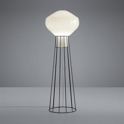 China High end quality modern postmod design modern floor lamp stand lamp led opal glass shade floor lamp decoration for sale