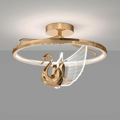 China Zhongshan modern factory price cheap ceiling pendant chandelier for living room bird series lamps ceiling for sale