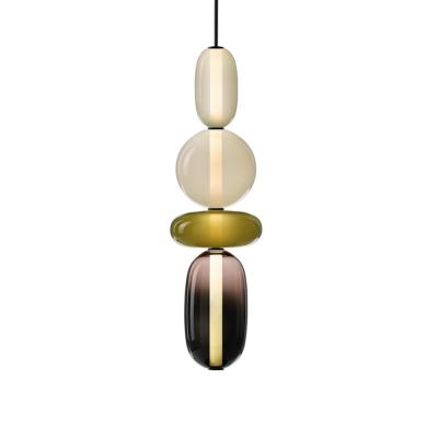 China New Modern Italian Design Bedroom Living Room Design Personality Pendant Lamp Glasses Hanging Lamp Pendant for sale