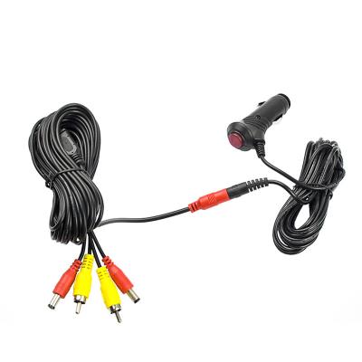 Chine un ODM plus léger d'accessoires de caméra de voiture du cable électrique de cigarette de 3m DC12V à vendre