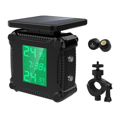 Cina Pressure Monitoring System For Motorcycles With 1.5” Monitor Check Your Tire Pressure While Riding in vendita