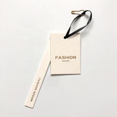 China Sustainable high quality china hang tag clothing paper luxury hang tags for toy for sale