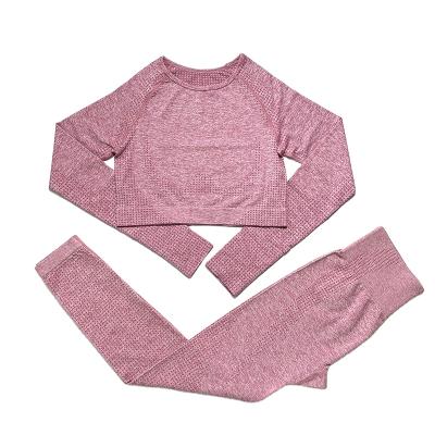 China New Products Yoga Fitness Breathable Wear Gym Breathable Quick Dry Feminine Set Women for sale