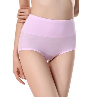 China High-waisted Bamboo Fiber Period Underwear Antibacterial Tummy-Skimming Leak Proof for sale