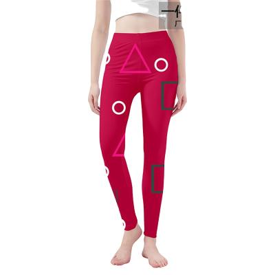 China Korean 218 number squid breathable set yoga use stretchy and comfortable female sports and fitness pants for sale