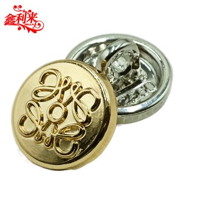 China Nickel Free Garment Accessories Buttons Manufacturer Zinc Alloy Fashion Buttons for sale