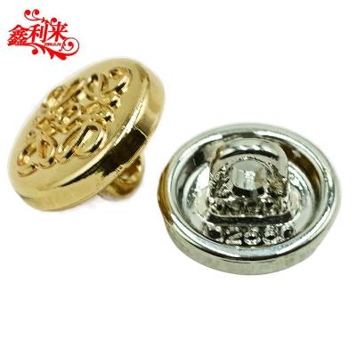 China Nickel Free Alloy Custom Clothing Buttons For Jeans for sale